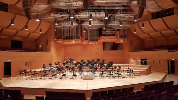 Philhamonie im Gasteig vor dem Konzert